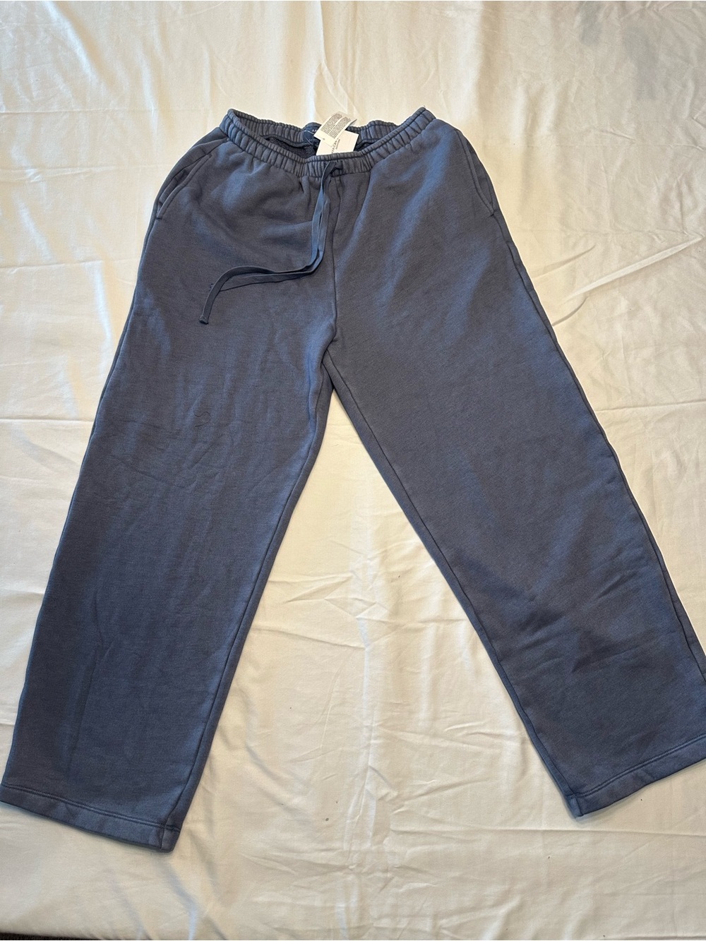 American Eagle Outfitters Men's Navy Blue Drawstring Sweatpants